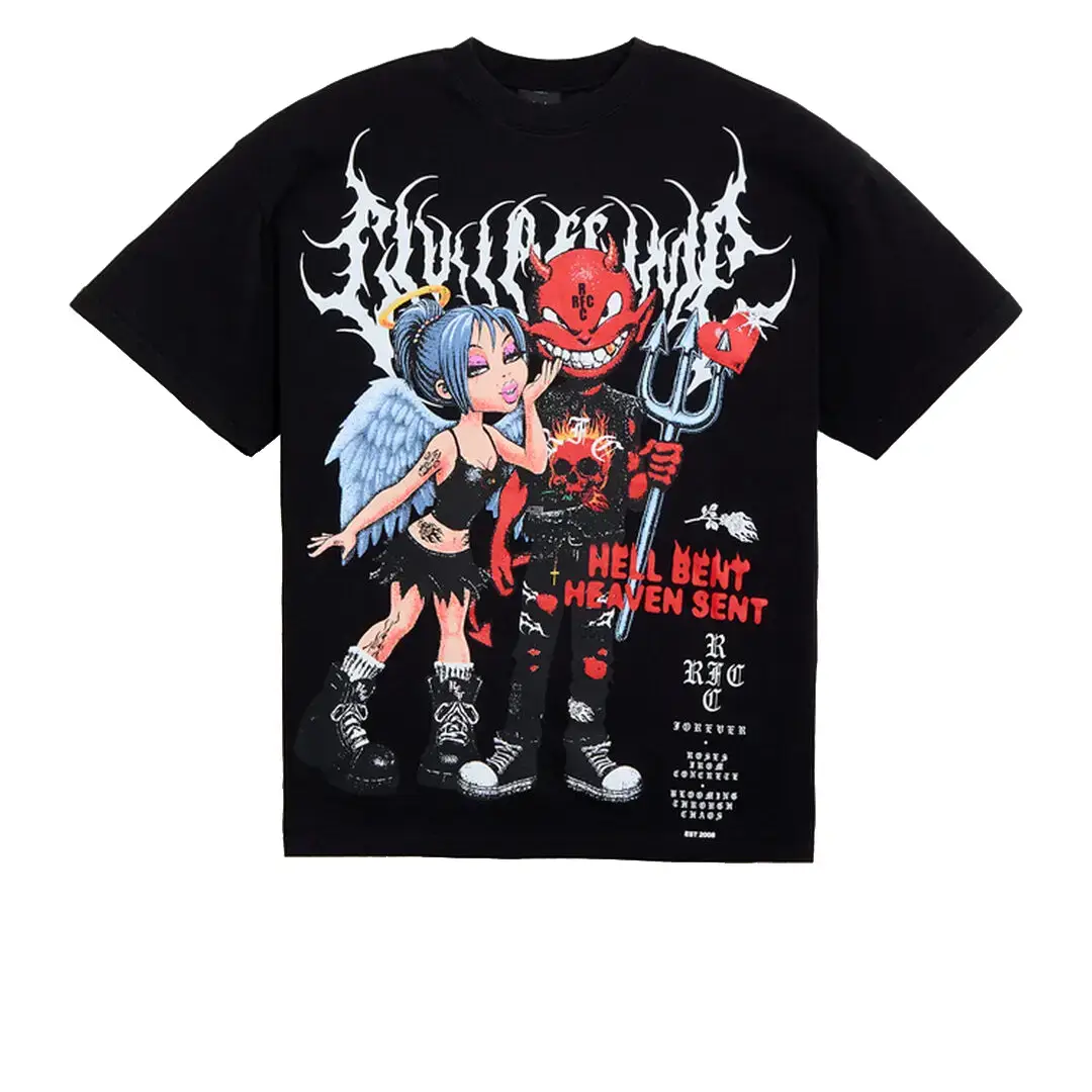 Civil Angel X Devil XO T-Shirt Front View