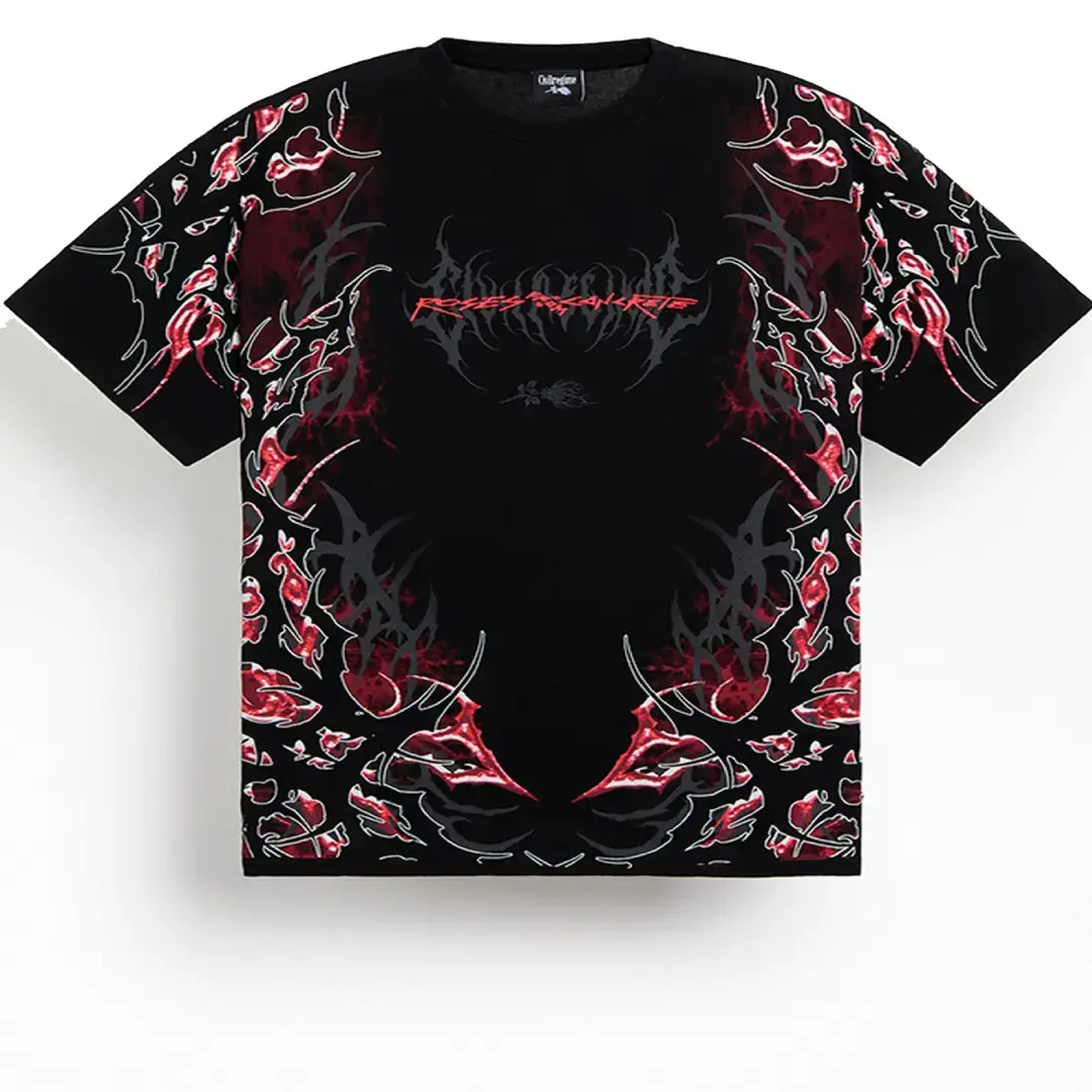 Civil Black Chaos Protocol Acot T-Shirt Front View