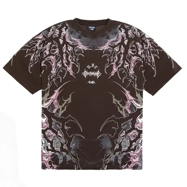 Civil Brown Chaos Protocol Acot T-Shirt Front View