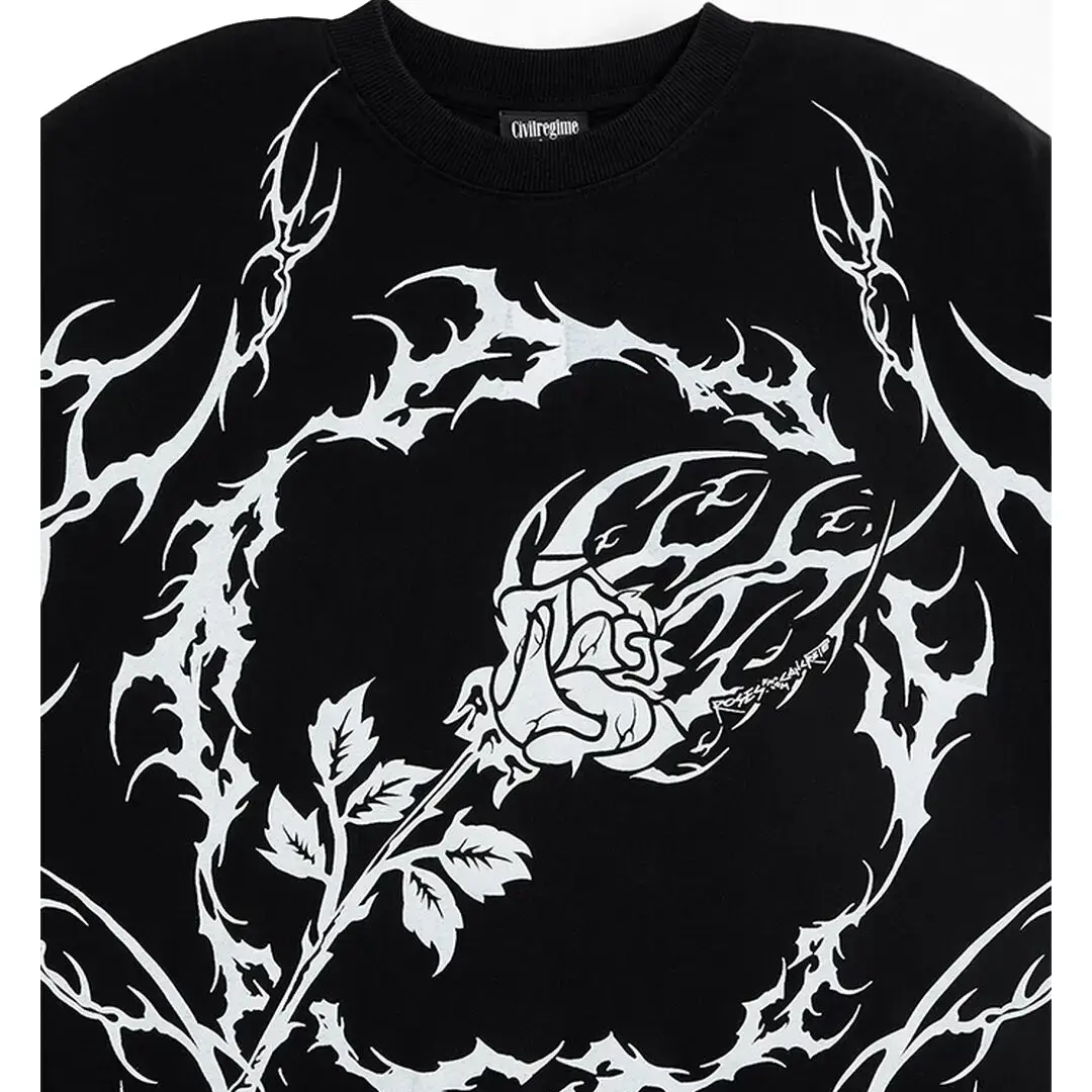 Civil Full Bloom T-Shirt Detail View