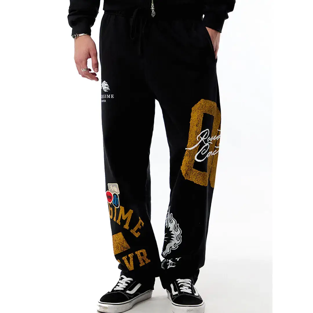 Civil No. 8 Faith Straight Leg Sweatpants Front View