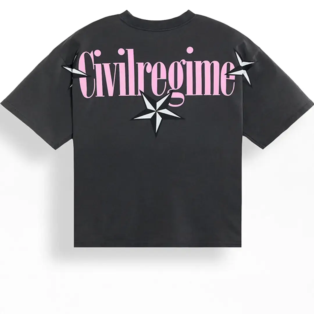 Civil Obsidian T-Shirt Detail View