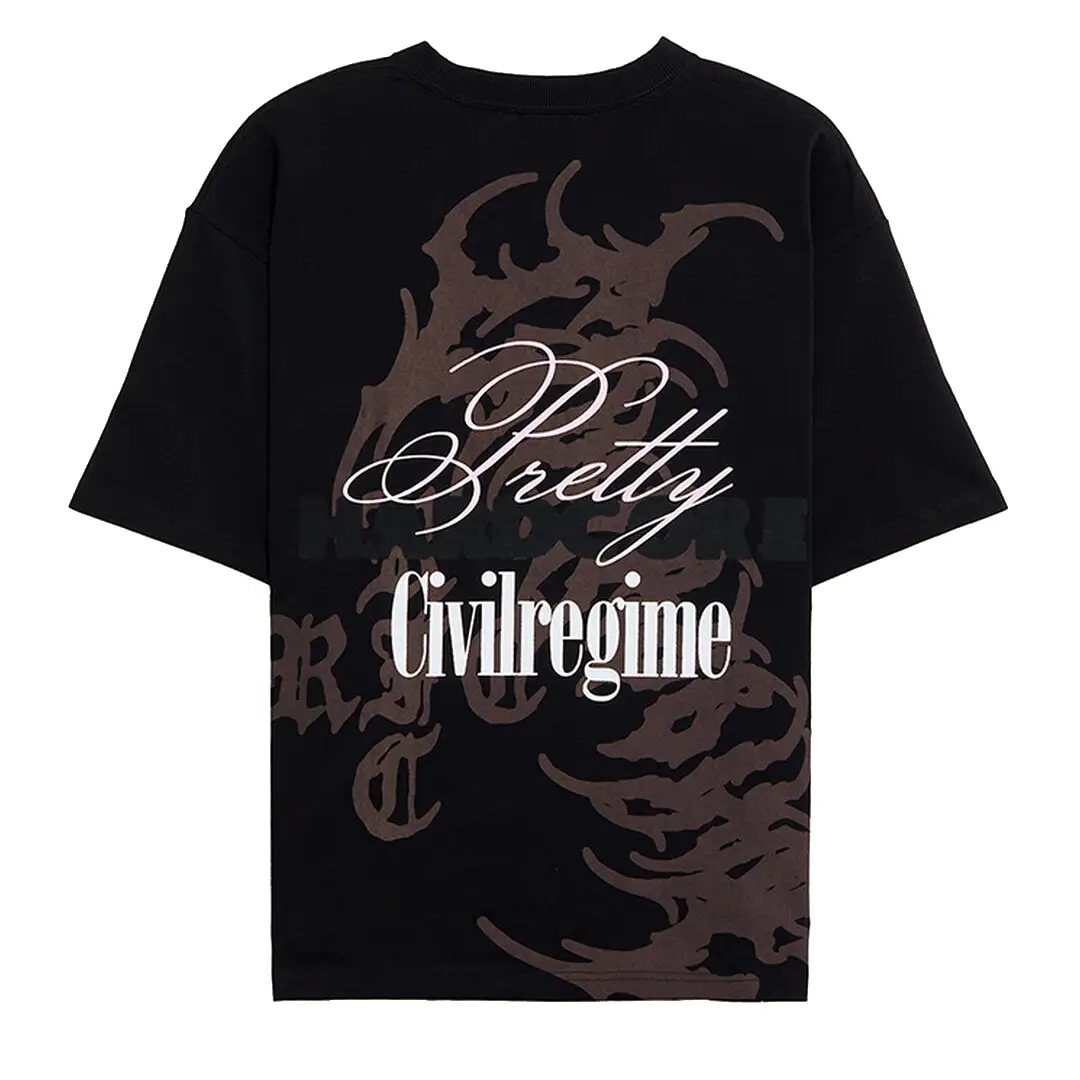 Civil Pretty Hardcore T-Shirt Front View