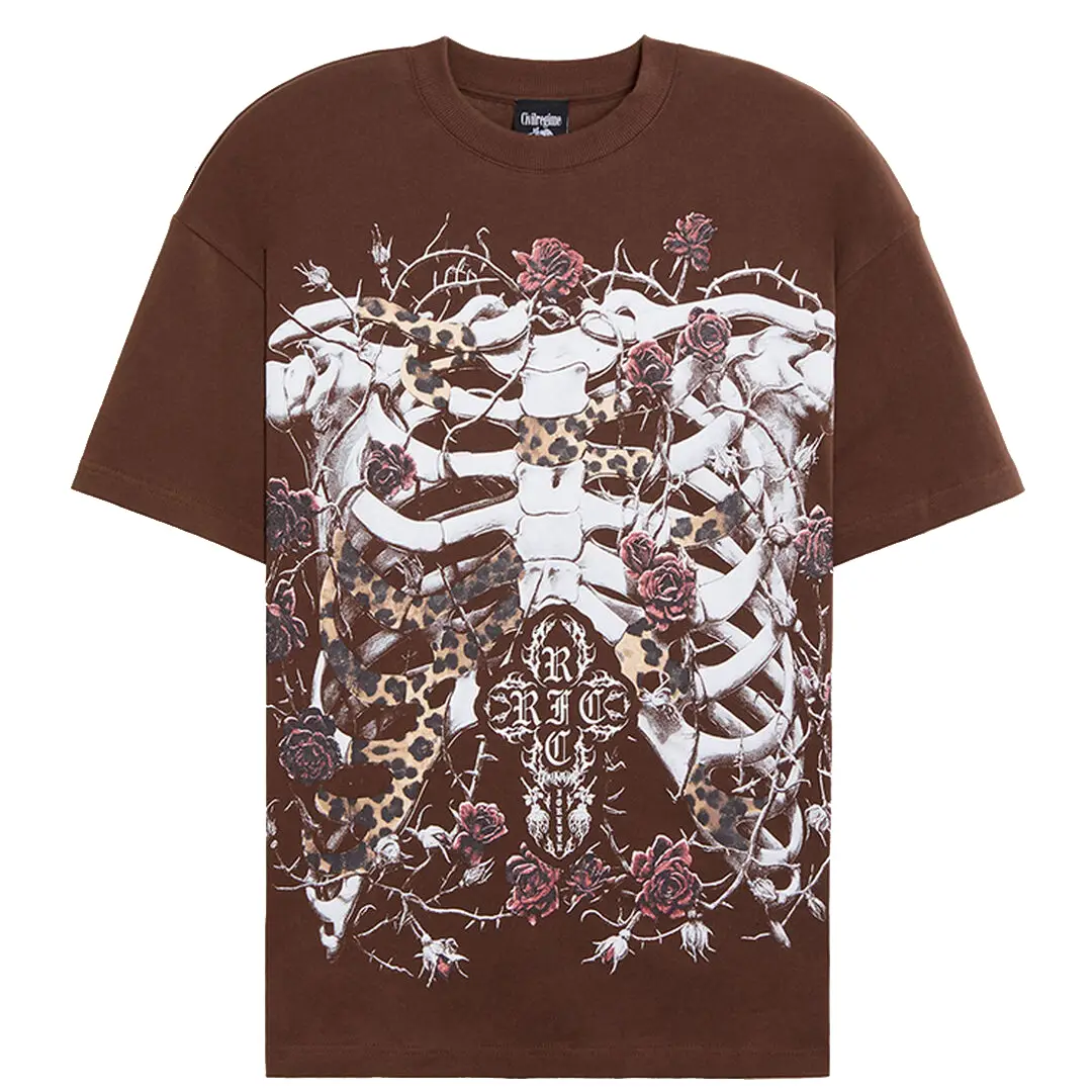 Civil Radical Ribs T-Shirt Front View