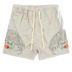 Civil Rose In Claws Mesh Basketball Shorts Front View