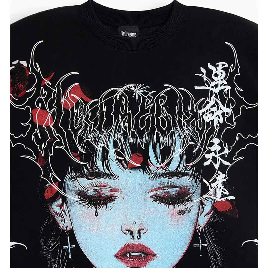 Civil Zen Bloom T-Shirt Front View