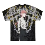 New ProjChainsaw Rampage American Classic Oversized Tee in Black Back Viewect (3)