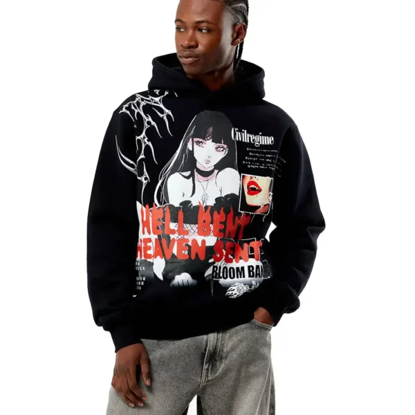 Civil Bloom Bankai Temptress Hoodie Front View