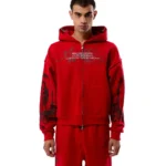 Civil Bloom & Conquer Zip Up Hoodie Front View
