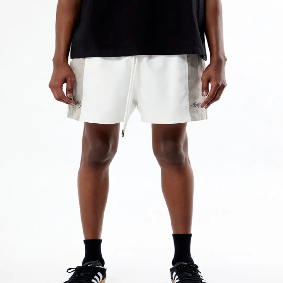Civil Regime Suede Shorts Detail View