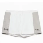 Civil Regime Suede Shorts Front View