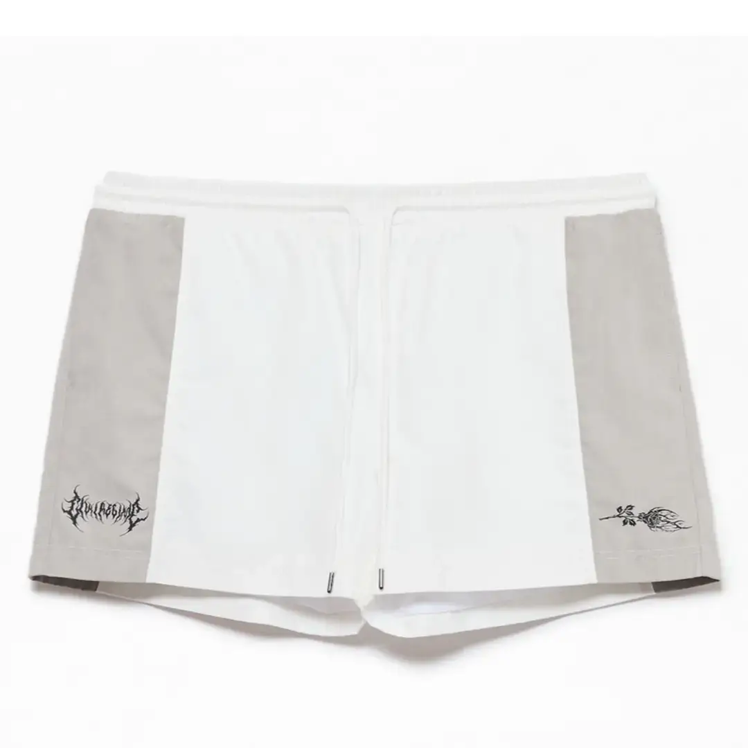 Civil Regime Suede Shorts Front View