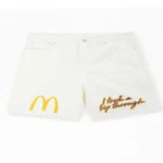 McDonaldland Trip Baggy Denim Shorts Front View